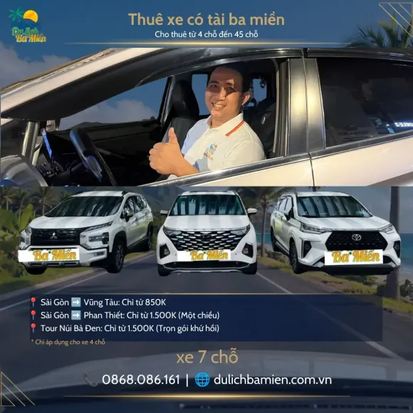 Thuê xe đi Đức Mẹ Núi Cúi