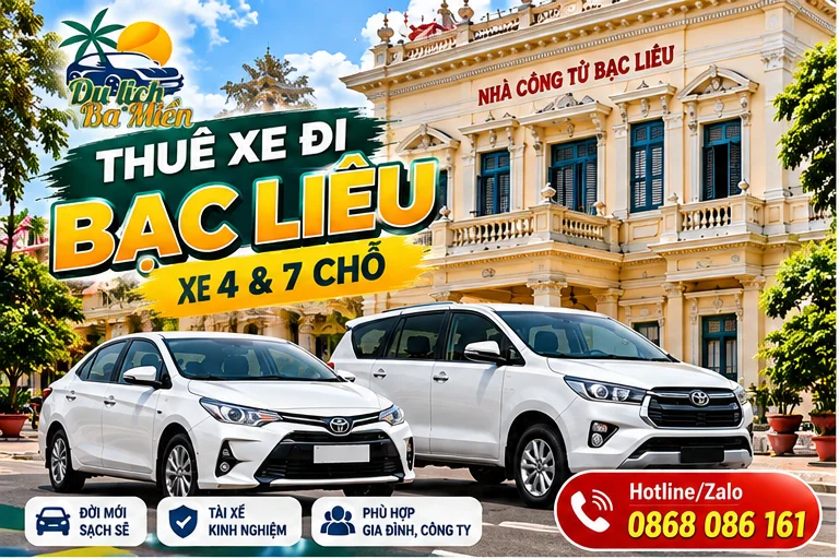 Thuê Xe Đi Nhà Công Tử Bạc Liêu