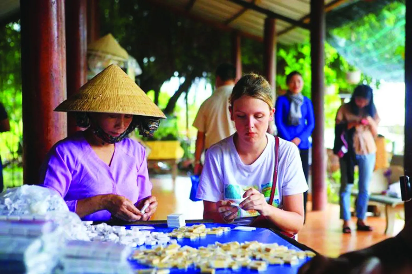 Tham Quan L&agrave;ng Nghề V&agrave; Kh&ocirc;ng Gian Xứ Dừa