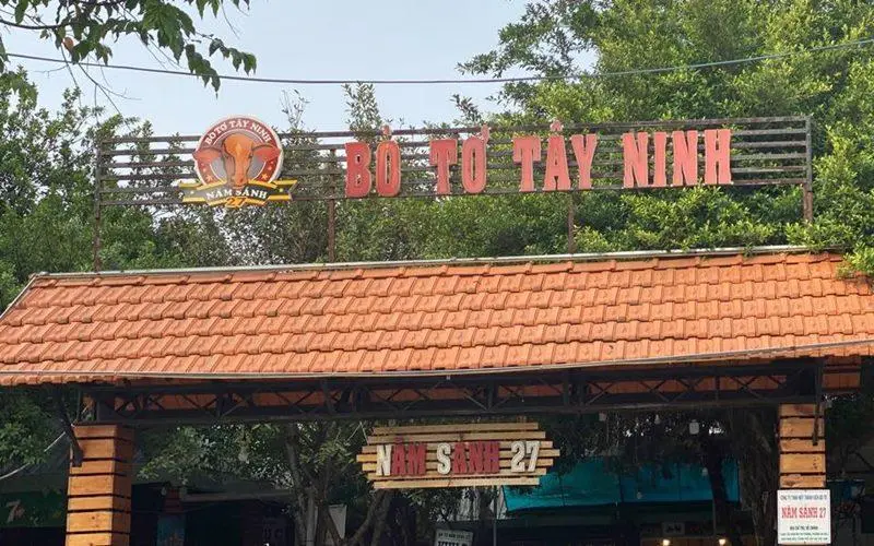 quán ăn gần Núi Bà Đen