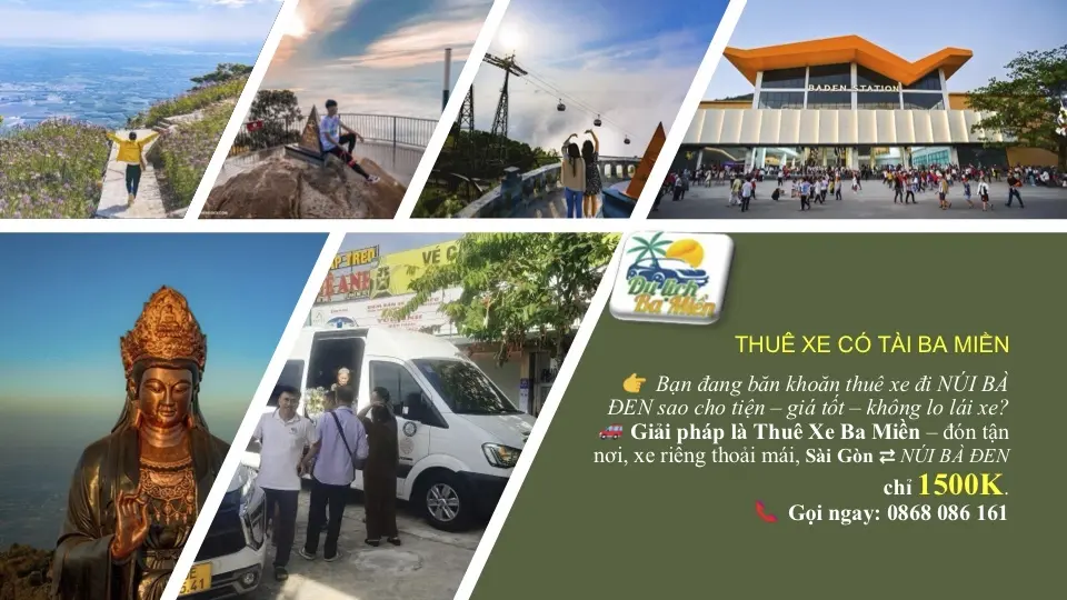 Cẩm Nang Đi N&uacute;i B&agrave; Đen