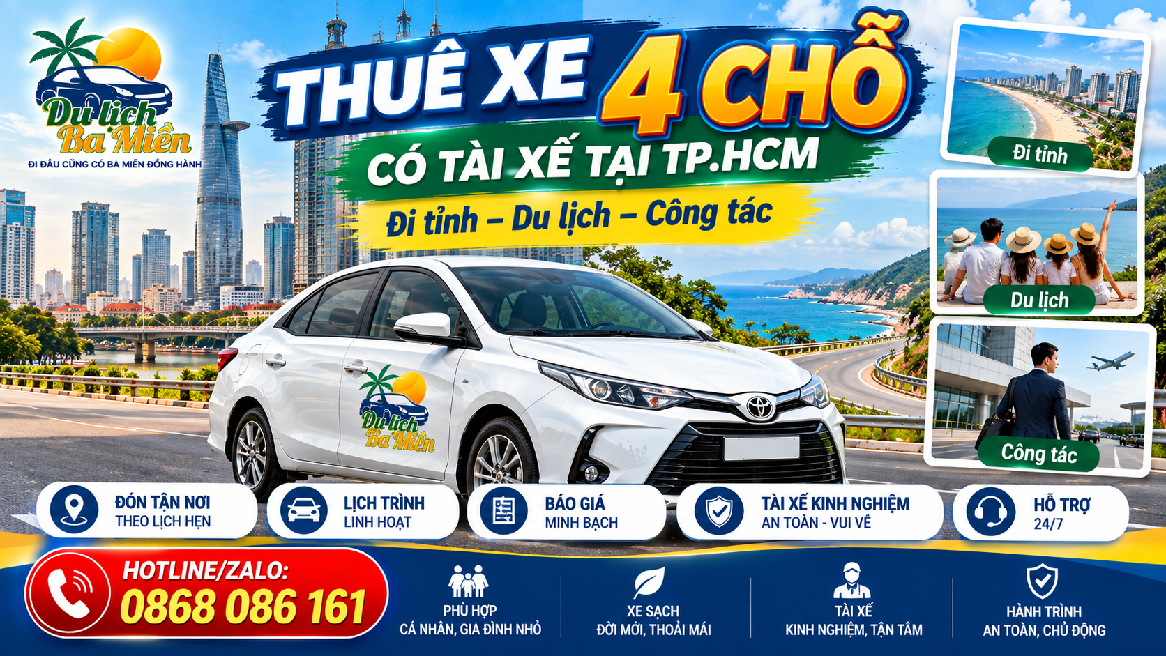 Thuê xe 4 chỗ