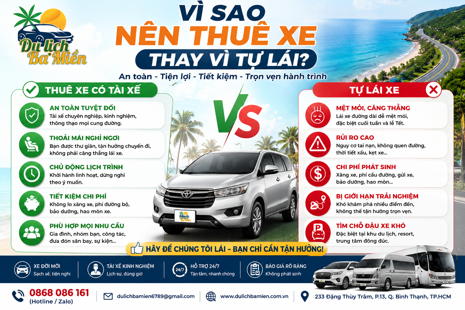 Thuê xe đi Cần Thơ